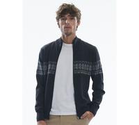 Dale of Norway - Hovden Masc Jacket - Pull en laine mérinos homme Dark Charcoal Light Charcoal - L