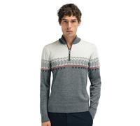Dale of Norway - Hovden Sweater - Pull en laine mérinos - XL - smoke / off white