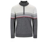 Dale of Norway - Hovden Sweater - Pull en laine mérinos - M - smoke / off white