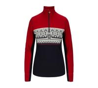 Dale of Norway - Moritz Basic Sweater - Pull en laine mérinos femme Raspberry / Navy / Off White - M