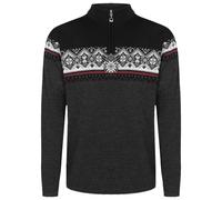 Dale of Norway - Moritz Sweater - Pull en laine mérinos homme Dark Charcoal / Black / Off White - L
