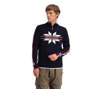 Dale of Norway - Nåle Sweater - Pull en laine mérinos - L - marine / offwhite