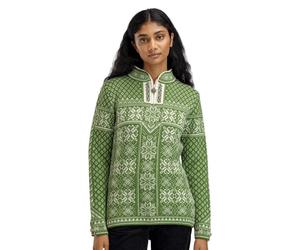 Dale of Norway - Peace Sweater - Pull en laine mérinos femme Spring Green / Off White - L