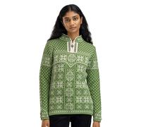 Dale of Norway - Peace Sweater - Pull en laine mérinos femme Spring Green / Off White - XXL