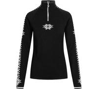 Dale of Norway - Pull en laine de mérinos - Geilo Sweater Black/Off White pour Femme en Laine - Taille S - Noir Noir S