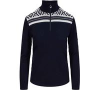 Dale of Norway - Pull en laine mérinos - Cortina Basic Sweater Navy/Off White pour Femme en Laine - Taille S Navy S