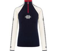 Dale of Norway - Pull en laine mérinos - Geilo Sweater Navy/Off White/Raspberry pour Femme en Laine - Taille S Navy S