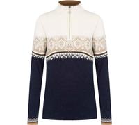 Dale of Norway - Pull en laine mérinos - Moritz Sweater Navy/Bronze/Beige/Off White pour Femme en Laine - Taille XL Navy XL