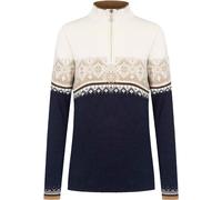 Dale of Norway - Pull en laine mérinos - Moritz Sweater Navy/Bronze/Beige/Off White pour Femme en Laine - Taille L Navy L