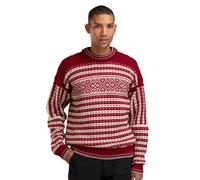 Dale of Norway - Ramberg Sweater - Pullover homme Redrose / Mountainstone / Sand - L