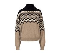 Dale of Norway - Randaberg Sweater - Pull en laine mérinos femme Brown Melange / Black / Off White - XS