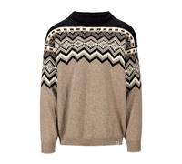 Dale of Norway - Randaberg Sweater - Pull en laine mérinos homme Brown / Black / Off White - L