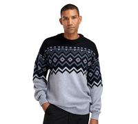 Dale of Norway - Randaberg Sweater - Pull en laine mérinos homme Light Blue / Black Steel - S