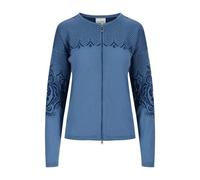 Dale of Norway - Rosendal Jacket - Gilet en laine mérinos femme Blueshadow / Indigo / OffWhite - XL