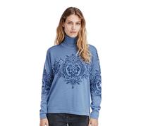 Dale of Norway Rosendal Sweater - Pull en laine mérinos femme Blue Shadow / Indigo S