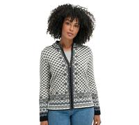 Dale of Norway - Solfrid Jacket - Gilet en laine mérinos femme OffWhite / Black / Schiefer / Grau - XS