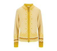 Dale of Norway - Solfrid Jacket - Gilet en laine mérinos femme Sweethoney / OffWhite - XL