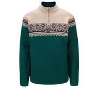 Dale of Norway - St. Moritz - Pull en laine mérinos - 3XL - pinegreen / sand melange / marine / m st