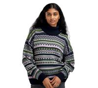 Dale of Norway - Utsira Sweater - Pull en laine mérinos femme Marine / Pinegreen / Lightcharcoal - XL