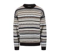 Dale of Norway - Utsira Sweater - Pull en laine mérinos homme Coffe / Off White / Dark Grey - M