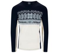 Dale of Norway - Vail Baselayer Crew Neck - Sous-vêtement mérinos - L - off white / navy