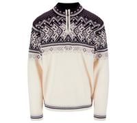 Dale of Norway - Vail Sweater - Pull en laine mérinos homme Off White / Coffee / Sandstone - L