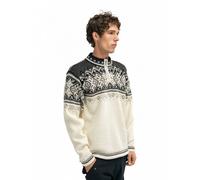 Dale of Norway - Vail Sweater - Pull en laine mérinos homme Off White / Coffee / Sandstone - XL