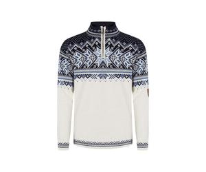 Dale of Norway - Vail Sweater - Pull en laine mérinos homme Off White / Smoke / Midnight Navy - L
