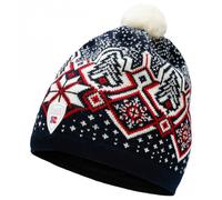 Dale of Norway - Winterland Hat - Bonnet - One Size - navy / off-white / raspberry
