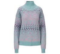 Dale of Norway - Women's Highland Sweater - Pull en laine - S - sea blue / pink ombre