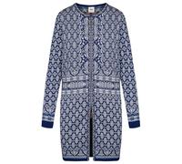 Dale of Norway - Women's Ingeborg Jacket - Veste en laine mérinos - M - electric storm / off white / blue