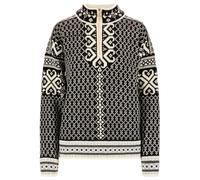 Dale of Norway - Women's Leknes Sweater - Pull en laine - L - coffee / off white / metal