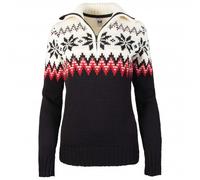 Dale of Norway - Women's Myking - Pull en laine mérinos - M - black / raspberry / off white