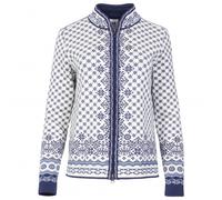 Dale of Norway - Women's Solfrid Jacket - Veste en laine - M - off white / electric storm / navy