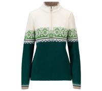 Dale of Norway - Women's St. Moritz - Pull en laine mérinos - M - pinegreen / off white / springgreen