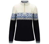 Dale of Norway - Women's St. Moritz - Pull en laine mérinos - S - navy / white / ultramarine