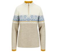 Dale of Norway - Women's St. Moritz - Pull en laine mérinos - S - sand / off-white / blue shadow