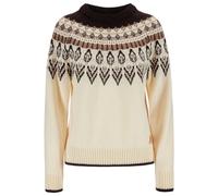 Dale of Norway - Women's Sula Sweater - Pull en laine - S - off white / coffee / sandstone