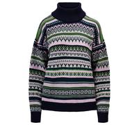Dale of Norway - Women's Utsira Sweater - Pull en laine - S - marine / pinegreen / light charcoal