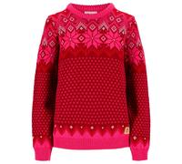 Dale of Norway - Women's Vilja Sweater - Pull en laine - XS - red rose / allium / raspberry