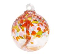 Dale Tiffany Boule de sorcière en Verre soufflé à la Main, Collection Arbre de Vie, Boule décorative à Suspendre pour Jardin, intérieur/extérieur, 7,6 cm de diamètre