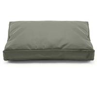 Dalema Housse de Rechange imperméable et Durable avec Fermeture éclair pour lit de Chien - Lavable et Amovible - Vert grisâtre - 111,8 x 81,3 x 10,2 cm (L x l x H)