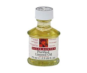 Daler Rowney 114007014 Huile de Lin purifiée 75 ML