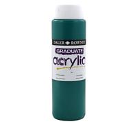 Daler Rowney 123500386 Graduer Peinture Acrylique 500ml Phthalo Vert
