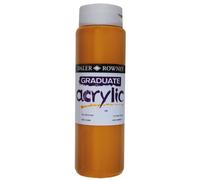 Daler Rowney 123500690 Peinture Acrylique Graduate 500ml Ocre Jaune