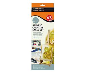 Daler Rowney - 126500201 - Kit De Loisirs Créatifs - Ensemble De Chevalets Acryliques Simply