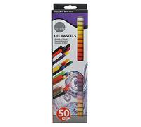 Daler Rowney - 157500050 - Kit De Loisirs Créatifs - Pastels À L'Huile Simply - 50 Couleurs