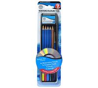 Daler Rowney - 643200008 - Kit De Loisirs Créatifs - Ensemble 9 Pièces De Crayons D'Aquarelle