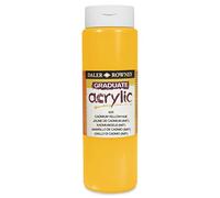 Daler Rowney - ACRYLIC - Peinture acrylique - 605 Jaune cadmium - 500 ml