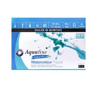 Daler Rowney Aquafine - Bloc aquarelle 12 feuilles A3 - 300g/m² - grain satiné